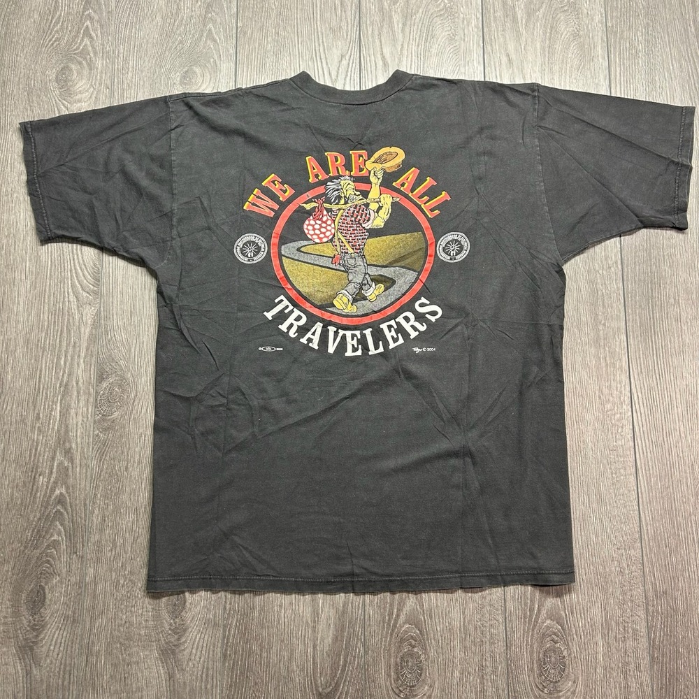 Vintage IBEW All Travelers XL Re-Defeat Bush Electrical Shirt Vintage 2004